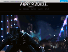 Tablet Screenshot of andrewhegele.com